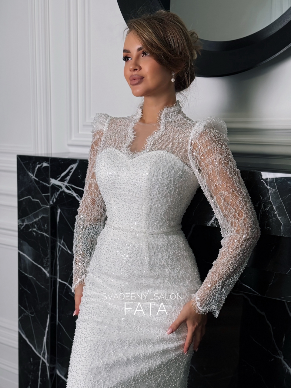 Силуэтное. Расшитое кружево