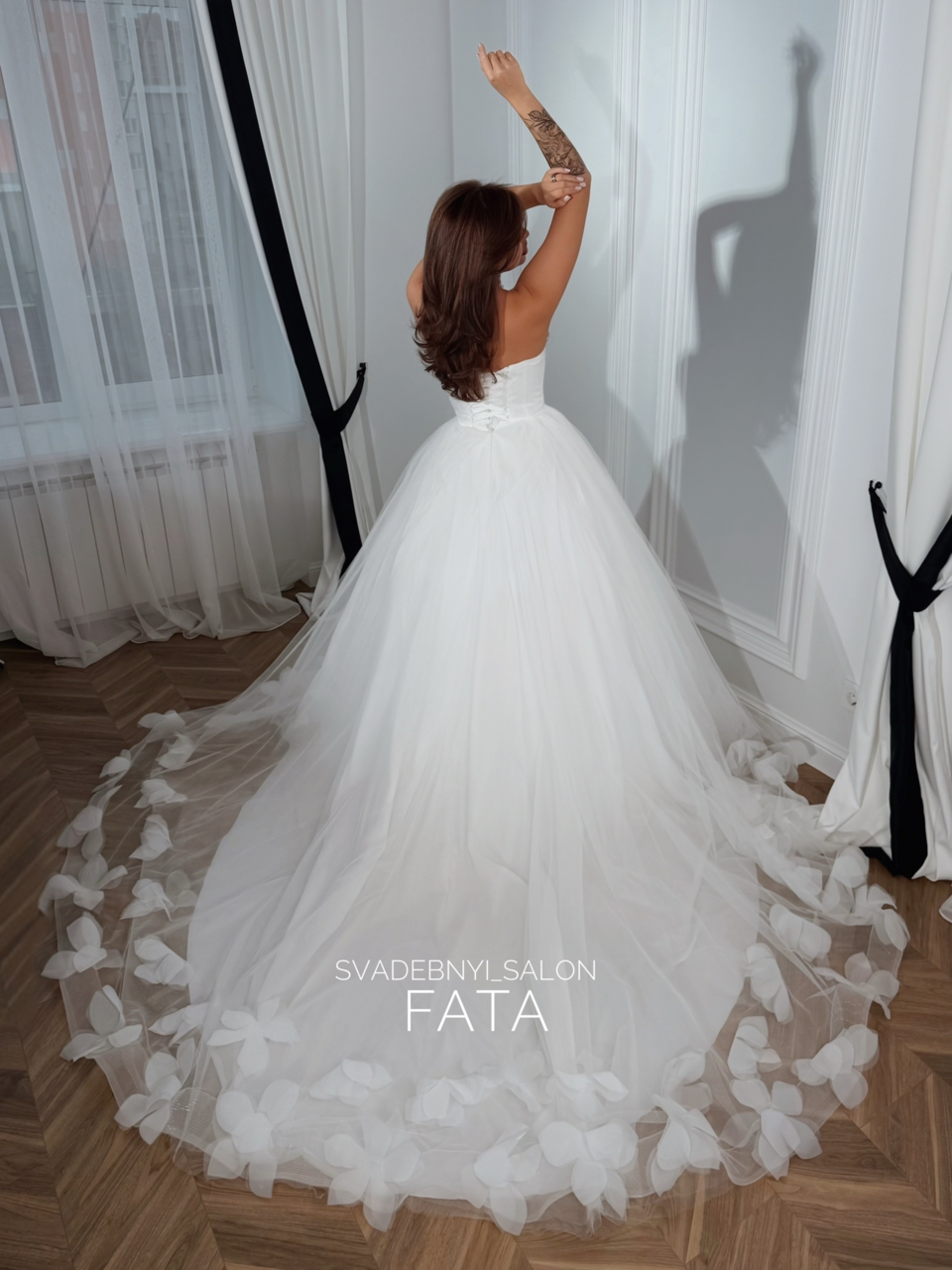 Объемные цветы. Брианна