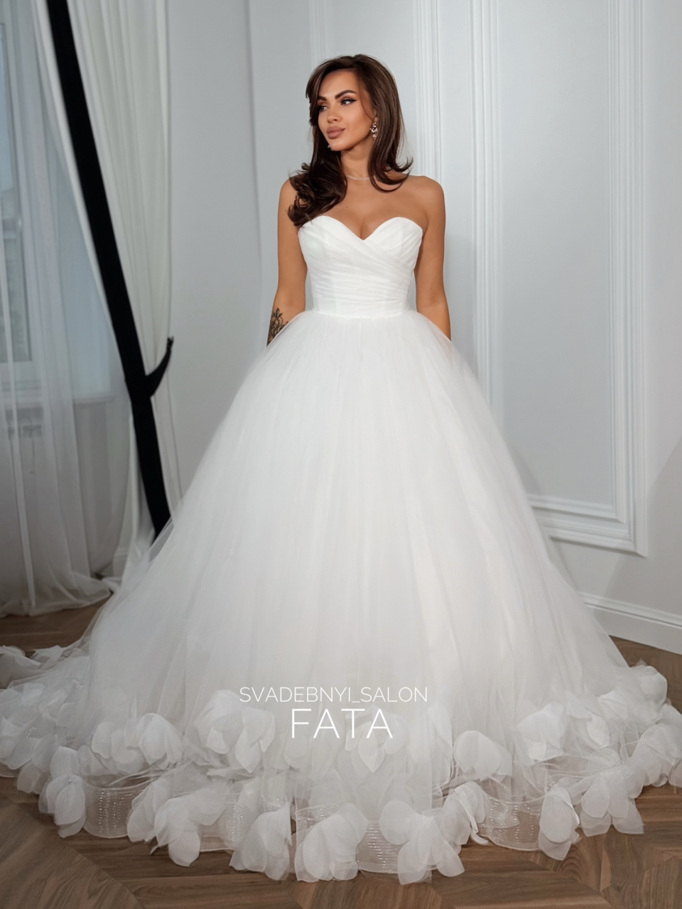 Объемные цветы. Брианна