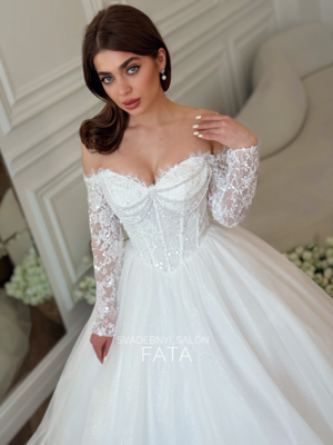 Кружево с блеском